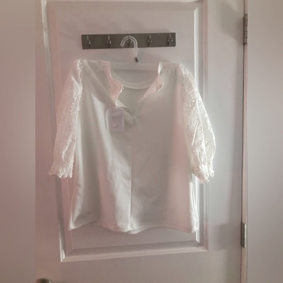 Nordstrom Rack - Melloday white top sz M NWT - Picture 2 of 8